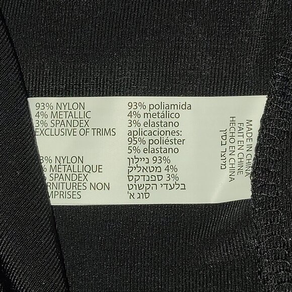 S | Dex | Starshade Metallic Stretch Evening Dress - Picture 8 of 8